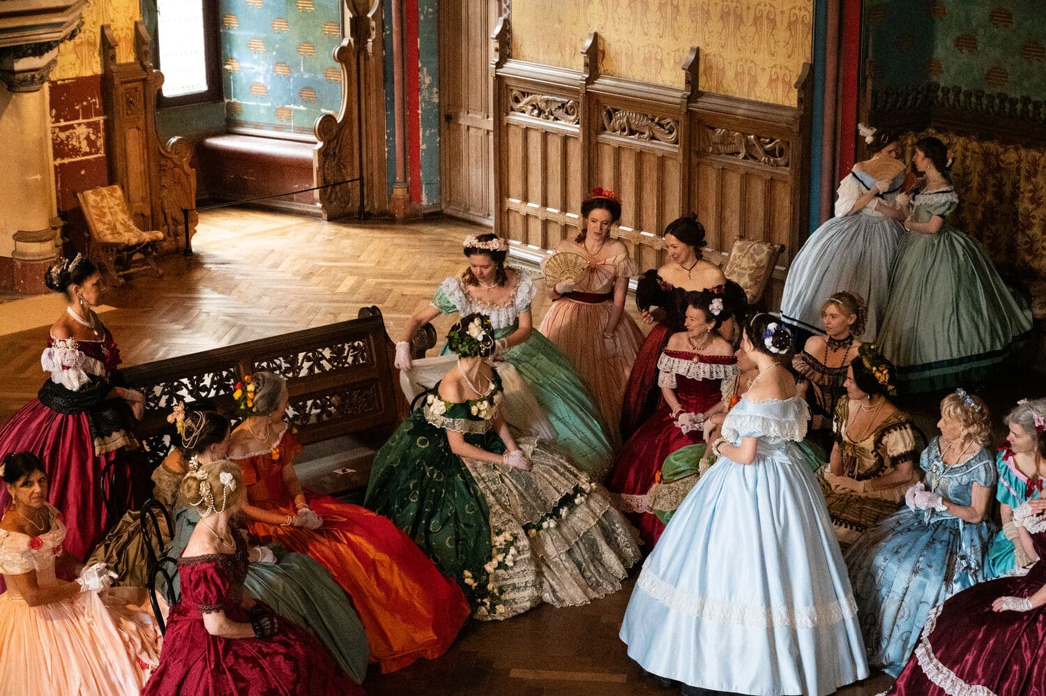 bal de l'impératrice à Pierrefonds